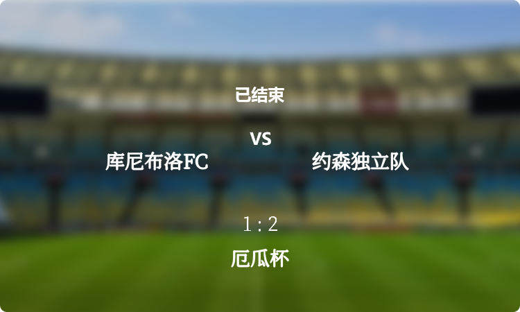  2024厄瓜杯: 库尼布洛FC vs 约森独立队 战报