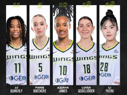 WNBA-李月汝12分11板 飞翼残阵主场力擒水星