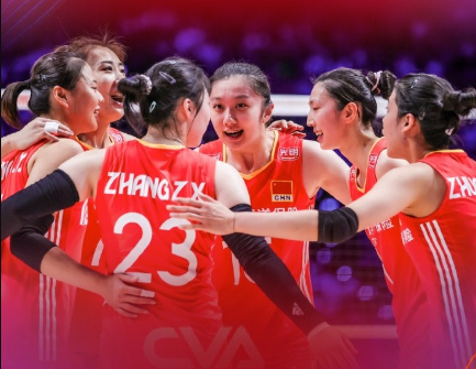 中国女排3-2险胜多米尼加 吴梦洁25分率队逆转迎阿灵顿站开门红