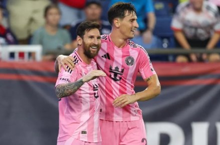 梅西双响+布斯克茨助攻！迈阿密2-1客胜新英格兰夺四连胜