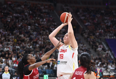 ​亚洲杯-张子宇首秀13分 中国女篮110-59大胜印尼迎开门红